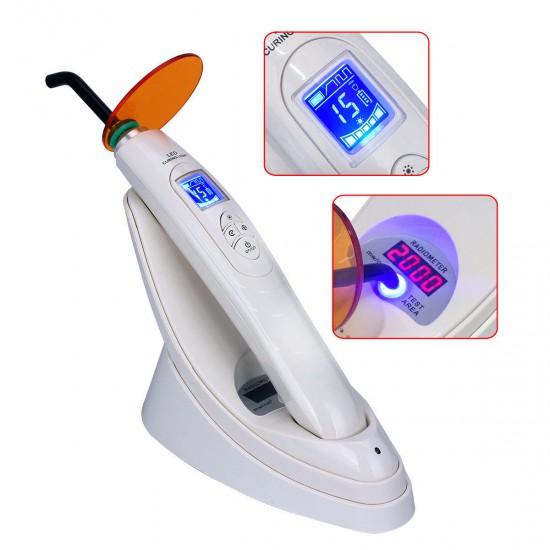 Dental Wireless Curing Light 200 LED, 1800mW/c㎡