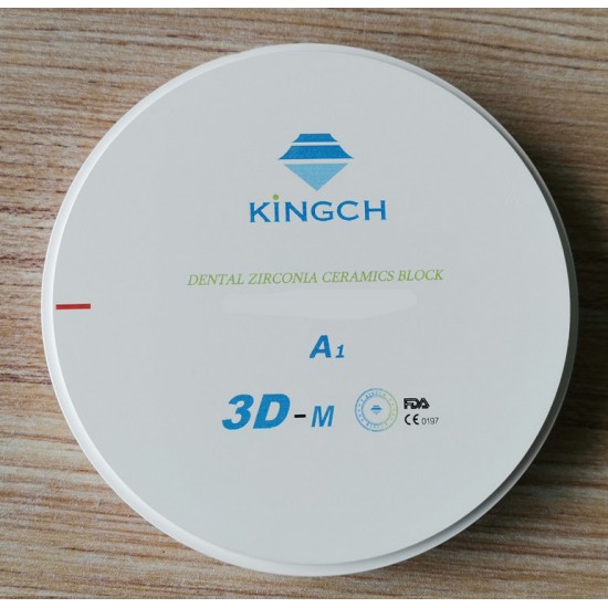 1Pcs 3D Dental Lab Multilayer Zirconia Block CAD/CAM Ceramic Block