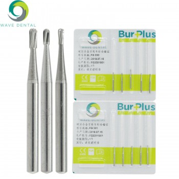 thumbnail image 2 of 10x Dental Round Carbide Steel Burs FG-330 - Fits High Speed Handpiece - Unbranded 2 of 4
