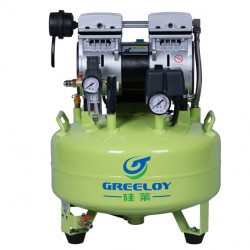 Greeloy® Dental Oilless Air Compressor GA-61 One By One