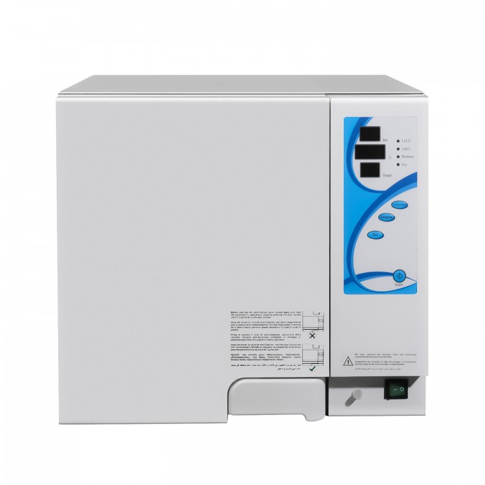 18L 900W Dental Lab Automatic Autoclave Steam Sterilizer – 304 Stainless Steel, 121°C/134°C, Digital