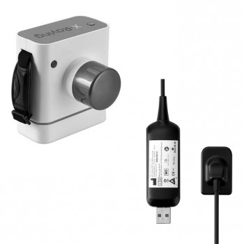 Portable High-Frequency Dental X-Ray Unit with Intraoral Sensor Kit Handheld Imaging Device