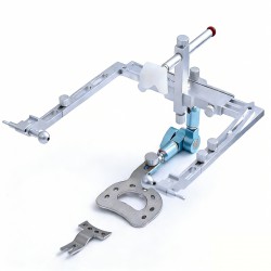 CL-3303 Semi Adjustable Dental Lab Articulador with Facebow, Transfer Stand & T-type Support Frame