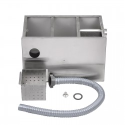 Dental Gypsum Sink Trap Stainless Steel Gypsum Filter Sedimentation Tank