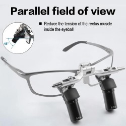 4.0X / 5.0X / 6.0X 350-450mm Ergonomic Ergo Loupe Flip-Up Dental Loupe