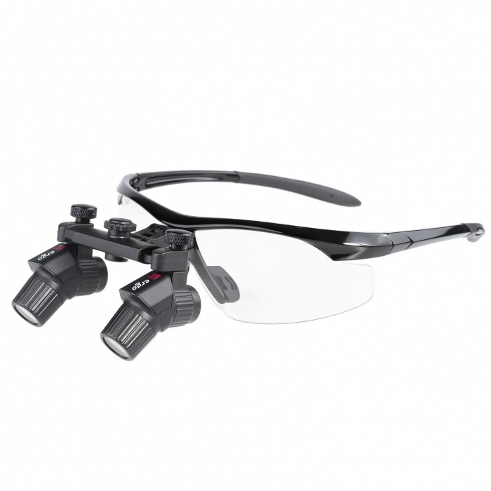 4.0X 450mm Ergonomic Dental Medical Binocular Loupe Magnifier Ergo Magnifying Glasses
