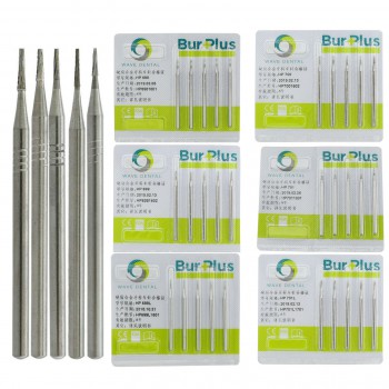 10Pcs HP 698 699 699L 700 701 701L Bur Dental Carbide Taper Fissure Cross Cut Burs