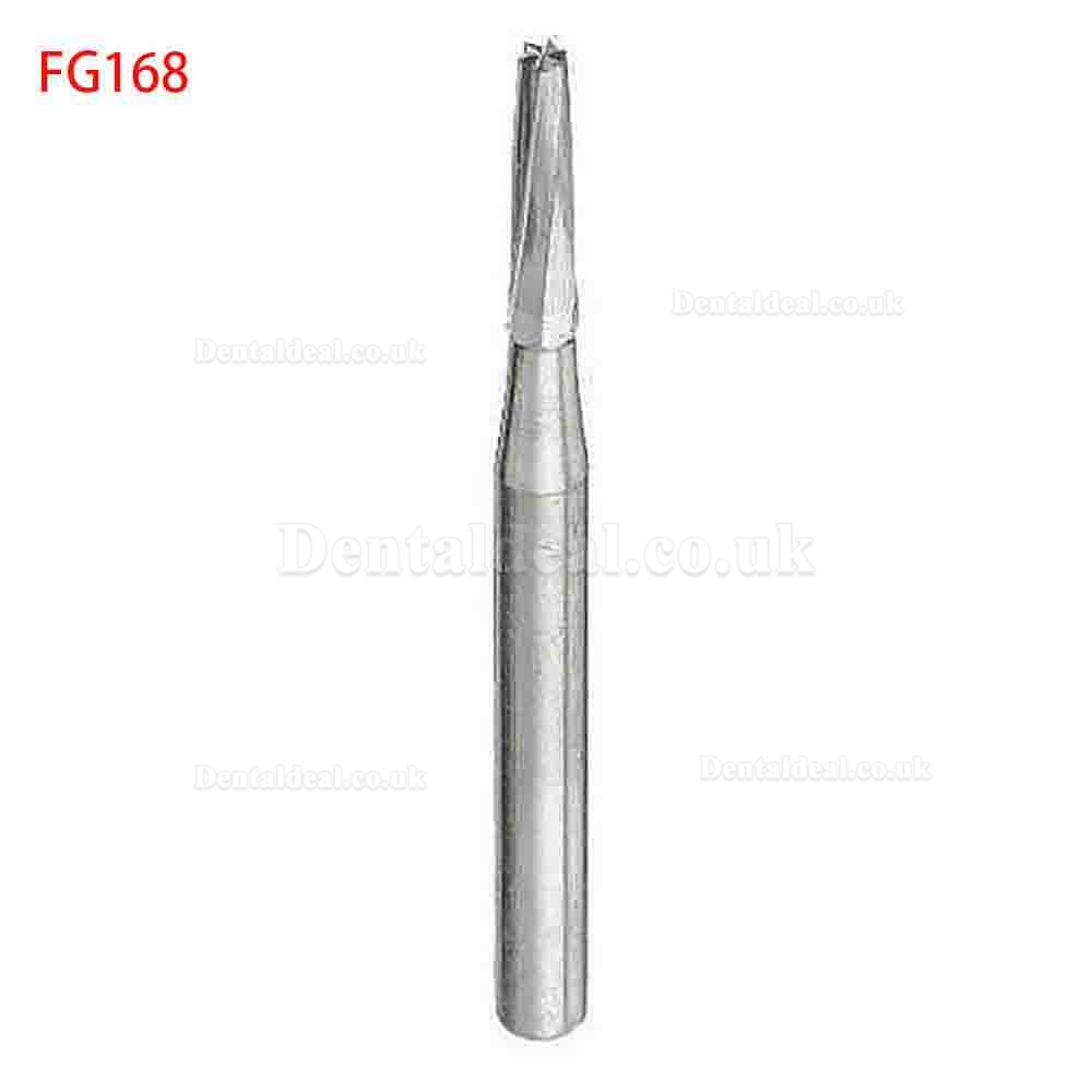 50X Dental Carbide Burs FG168/169/170/171/172/169L/170L/171L for HP Handpiece