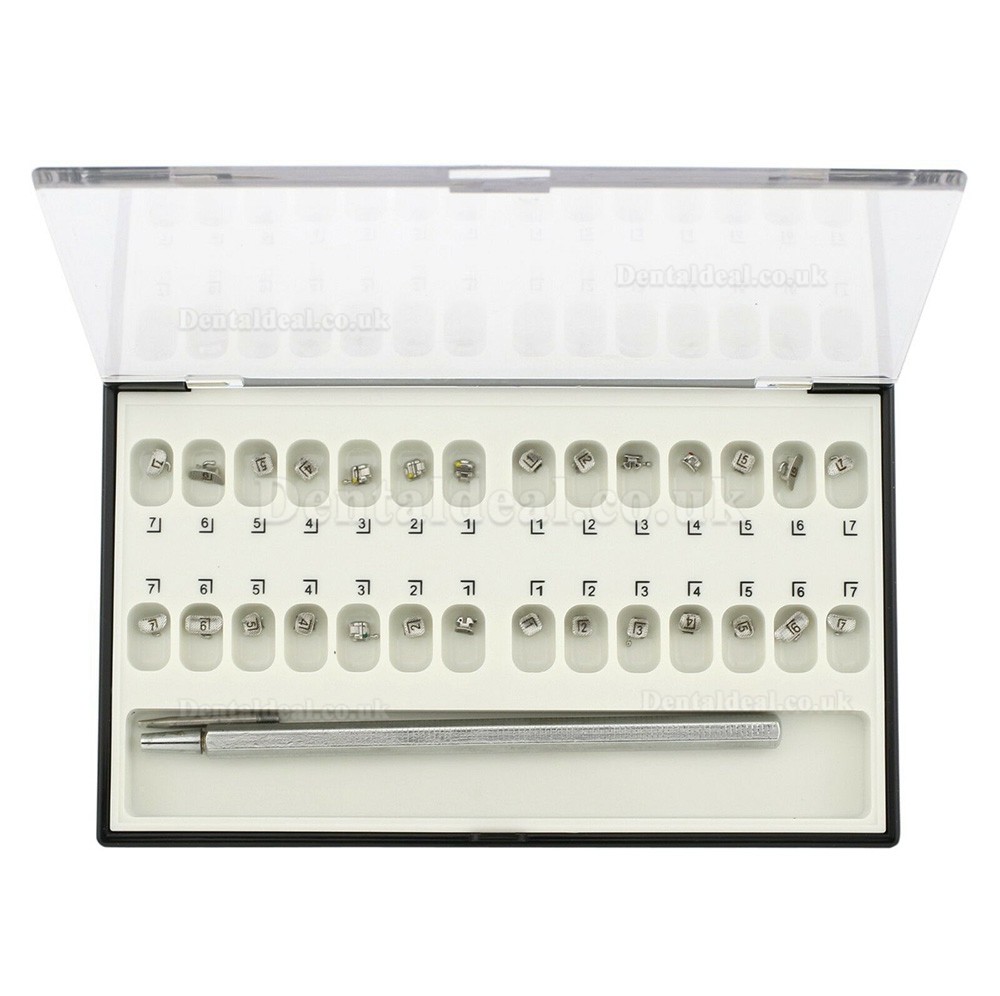 Dental Self Ligating Brackets Braces Buccal Tube 6 7 Molar MBT 022 3 Ormco Damon