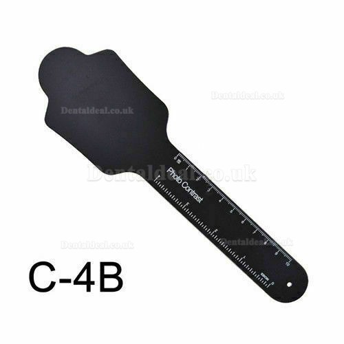 1 Set Dental Orthodontic Photo Contrast Black Background Board PhotographyContraster