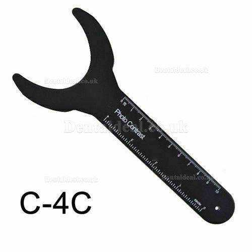 1 Set Dental Orthodontic Photo Contrast Black Background Board PhotographyContraster