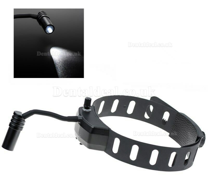 Dental Wireless 5W LED Headlight ENT Medical Headband Head Light Lamp Black Dental Wireless 5W LED Headlight ENT Medical Headband Head Light Lamp Black