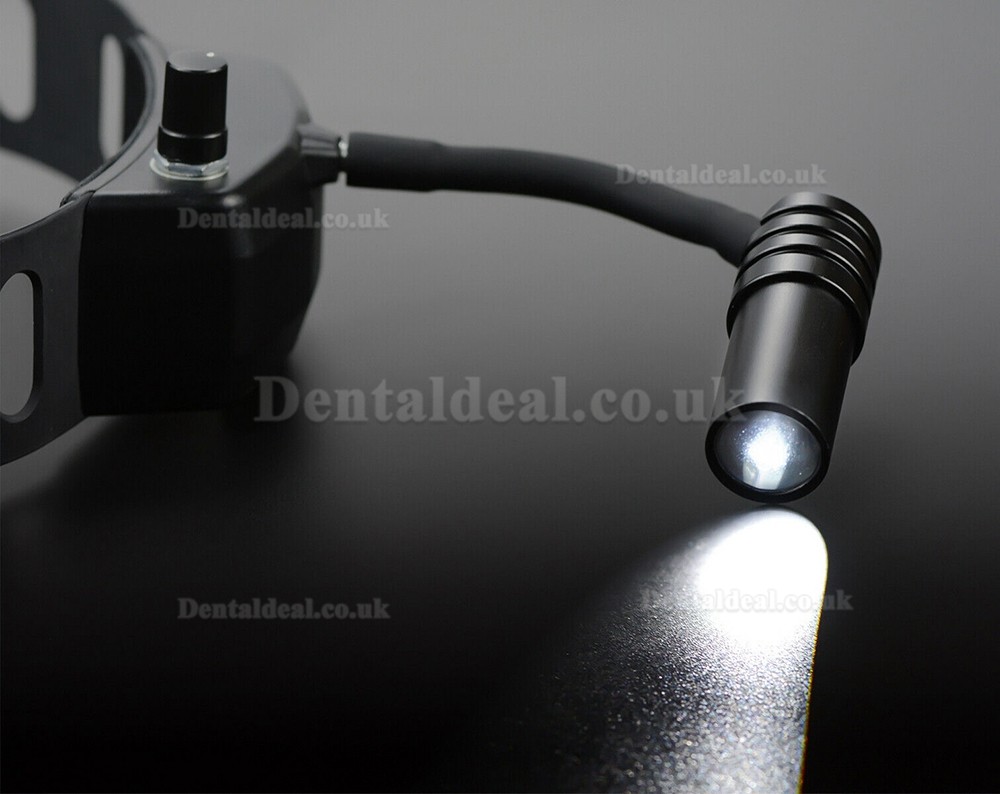 Dental Wireless 5W LED Headlight ENT Medical Headband Head Light Lamp Black Dental Wireless 5W LED Headlight ENT Medical Headband Head Light Lamp Black