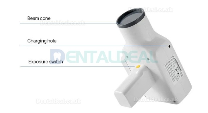 Portable Dental Digital X-Ray Unit with Built-In Screen & Intraoral Sensor for Imaging