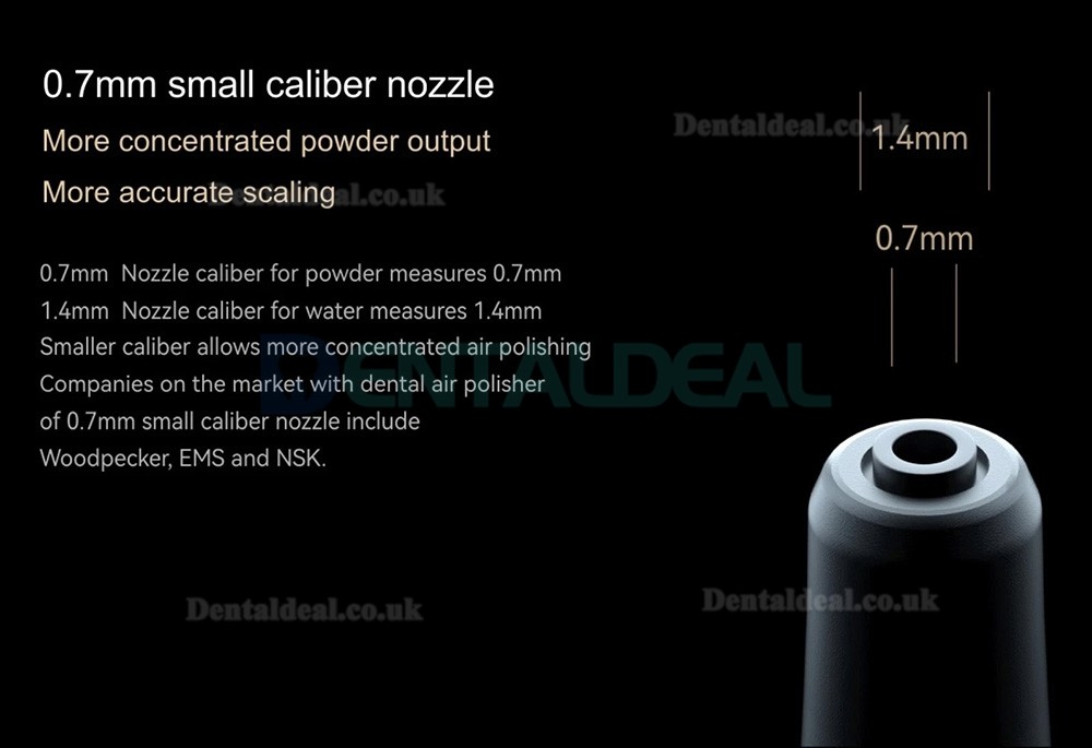 Woodpecker AP-H Plus Dental Air Polisher Supragingival / Subgingival Handpiece