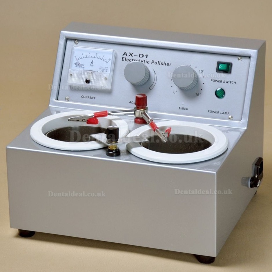 Aixin AX-D1 Dental Lab Electrolytic Polisher With Two Water Bath Equipment Aixin AX-D1 Dental Lab Electrolytic Polisher With Two Water Bath Equipment