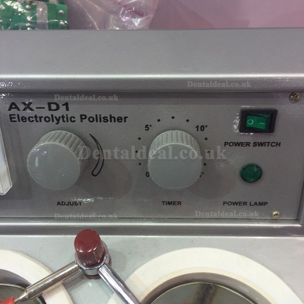 Aixin AX-D1 Dental Lab Electrolytic Polisher With Two Water Bath Equipment Aixin AX-D1 Dental Lab Electrolytic Polisher With Two Water Bath Equipment