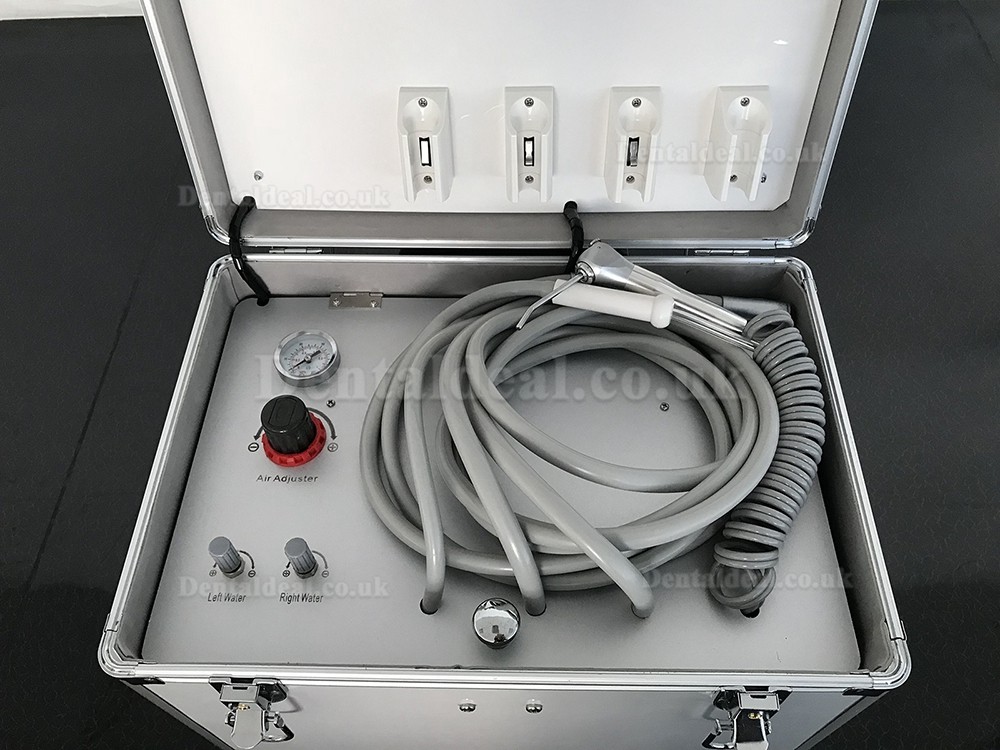 BD-402B LED Fiber Dental Turbine Unit with Air Compressor Suction Triplex Syringe Optic