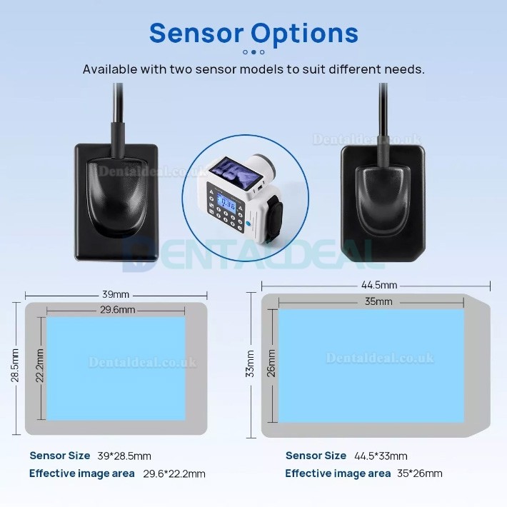 Handheld Portable Dental X-Ray Unit with Intraoral RVG Sensor Kit