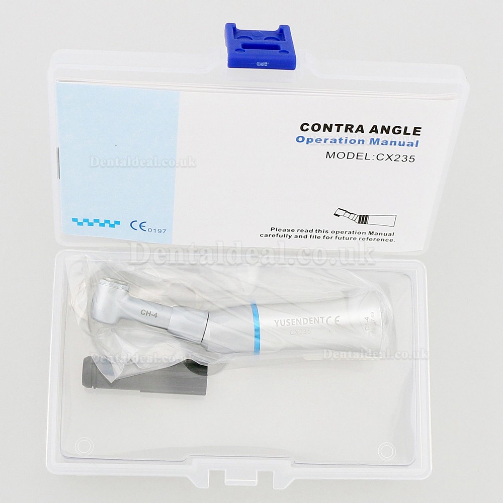 Yusendent COXO C1-4 Contra Angle 1:1 Low Speed Push Button Handpiece Yusendent COXO C1-4 Contra Angle 1:1 Low Speed Push Button Handpiece