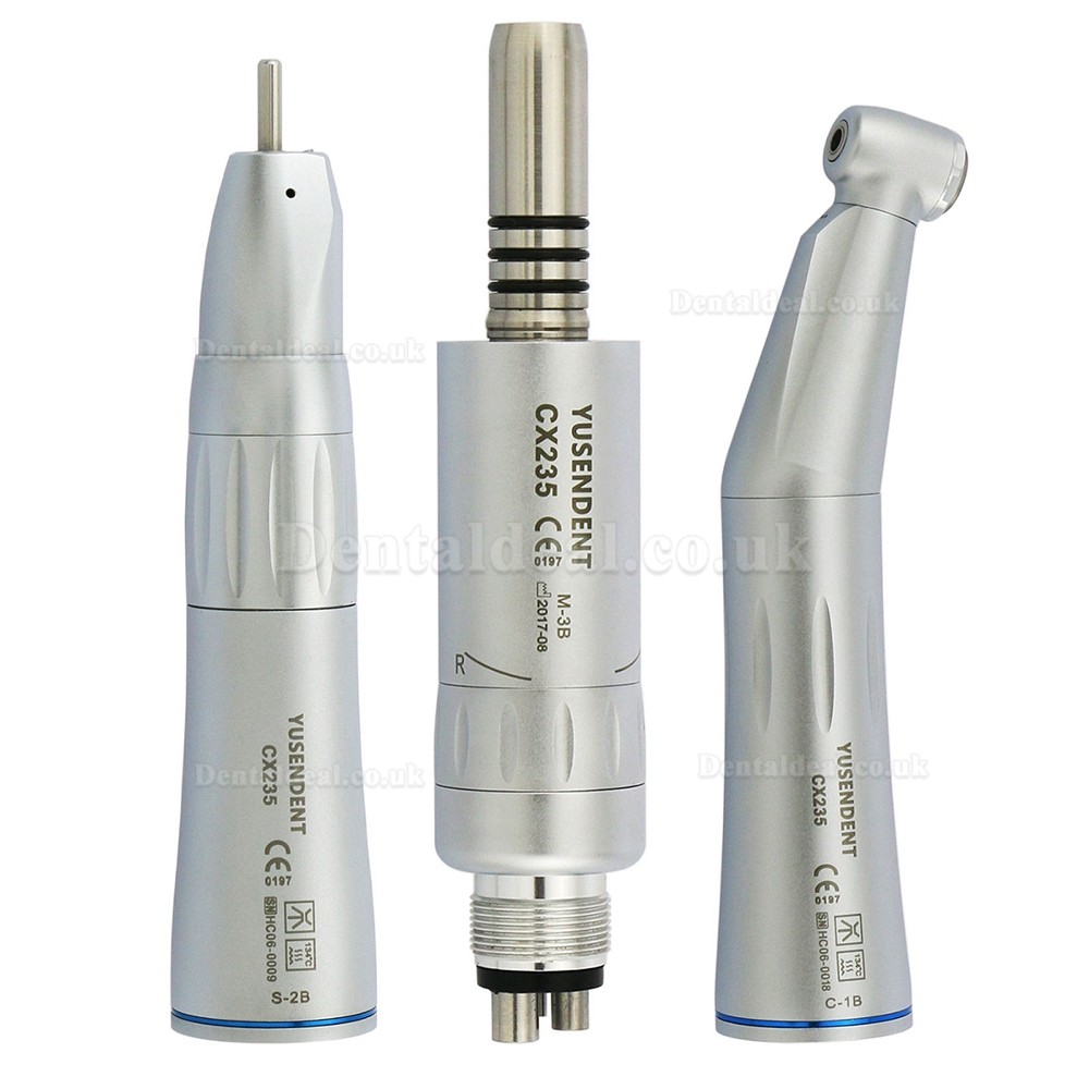 Yusendent COXO CX235-B Inner Water Low Speed Contra Angle Air Motor Straight Handpiece Kit Yusendent COXO CX235-B Inner Water Low Speed Contra Angle Air Motor Straight Handpiece Kit