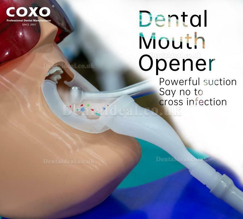 20Pcs COXO Dental Cheek Lip Retractor Oral Droplets Aerosol Suction Mouth Opener