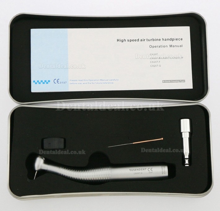 YUSENDENT® CX207-GK-SP Dental High Speed Handpiece Compatible KAVO (NO Quick Coupler) YUSENDENT® CX207-GK-SP Dental High Speed Handpiece Compatible KAVO (NO Quick Coupler)