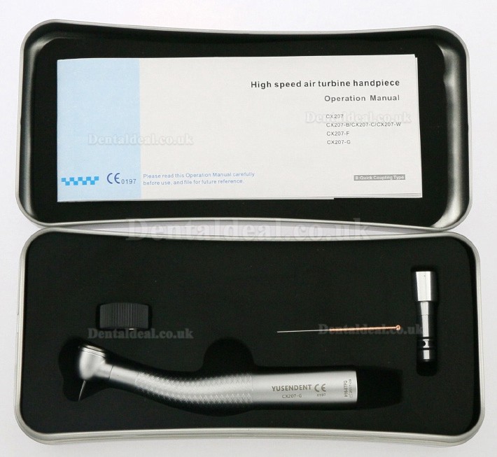 YUSENDENT® CX207-GS-P Dental Handpiece with Led Compatible Sirona (NO Quick Coupler) YUSENDENT® CX207-GS-P Dental Handpiece with Led Compatible Sirona (NO Quick Coupler)