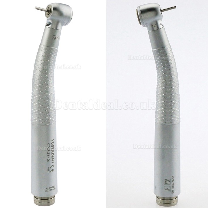 YUSENDENT® CX207-GW-TP Dental Led Turbine Handpiece Compatible W&H (NO Quick Coupler) YUSENDENT® CX207-GW-TP Dental Led Turbine Handpiece Compatible W&H (NO Quick Coupler)