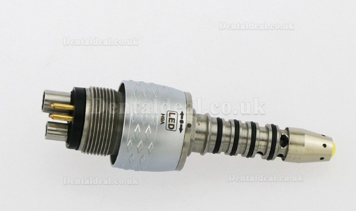YUSENDENT CX229-GS Dental LED Quick Coupling 6 Hole Fit Sirona R/F Fiber Optic High Speed Handpiece YUSENDENT CX229-GS Dental LED Quick Coupling 6 Hole Fit Sirona R/F Fiber Optic High Speed Handpiece