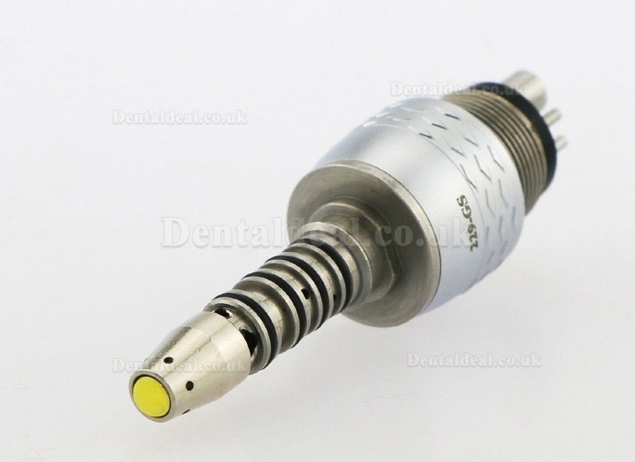 YUSENDENT CX229-GS Dental LED Quick Coupling 6 Hole Fit Sirona R/F Fiber Optic High Speed Handpiece YUSENDENT CX229-GS Dental LED Quick Coupling 6 Hole Fit Sirona R/F Fiber Optic High Speed Handpiece