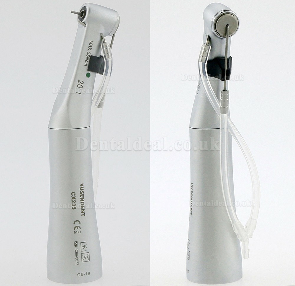 YUSENDENT CX235 C6-19 Push Button 20:1 Implant Surgery Contra Angle Handpiece YUSENDENT CX235 C6-19 Push Button 20:1 Implant Surgery Contra Angle Handpiece