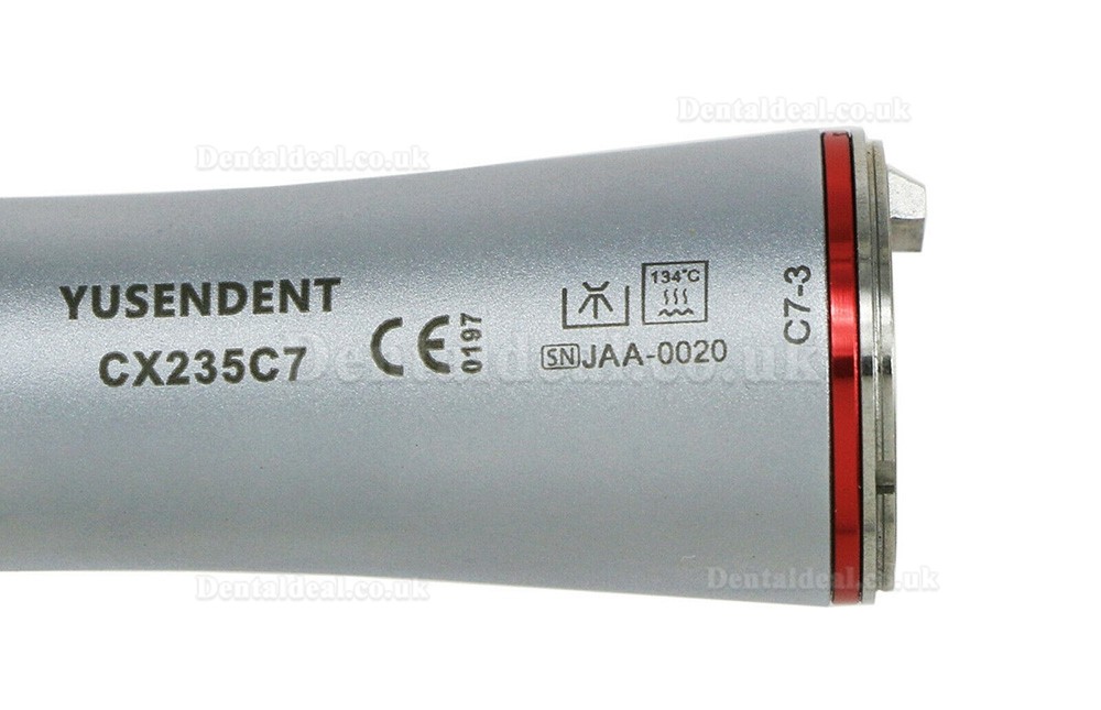 COXO YUSENDENT Dental 1:4.2 Increasing LED Fiber Optic 45° Surgery Contra Angle Handpiece COXO YUSENDENT Dental 1:4.2 Increasing LED Fiber Optic 45° Surgery Contra Angle Handpiece