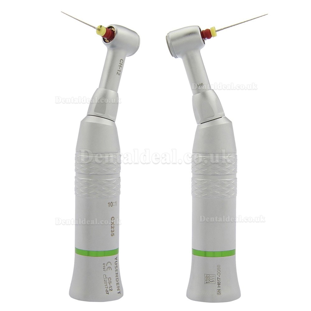 Yusendent CX235C5-12 Endo Contra Angle 10:1 Reduction 90°Reciprocate Handpiece Hand File Yusendent CX235C5-12 Endo Contra Angle 10:1 Reduction 90°Reciprocate Handpiece Hand File