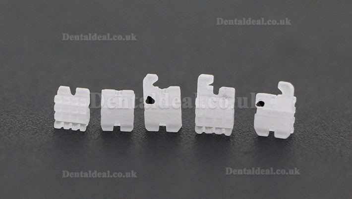 20Pcs/5Pack Dental Orthodontic Ceramic Bracket Braces MBT 022 345 Hooks 20Pcs/5Pack Dental Orthodontic Ceramic Bracket Braces MBT 022 345 Hooks