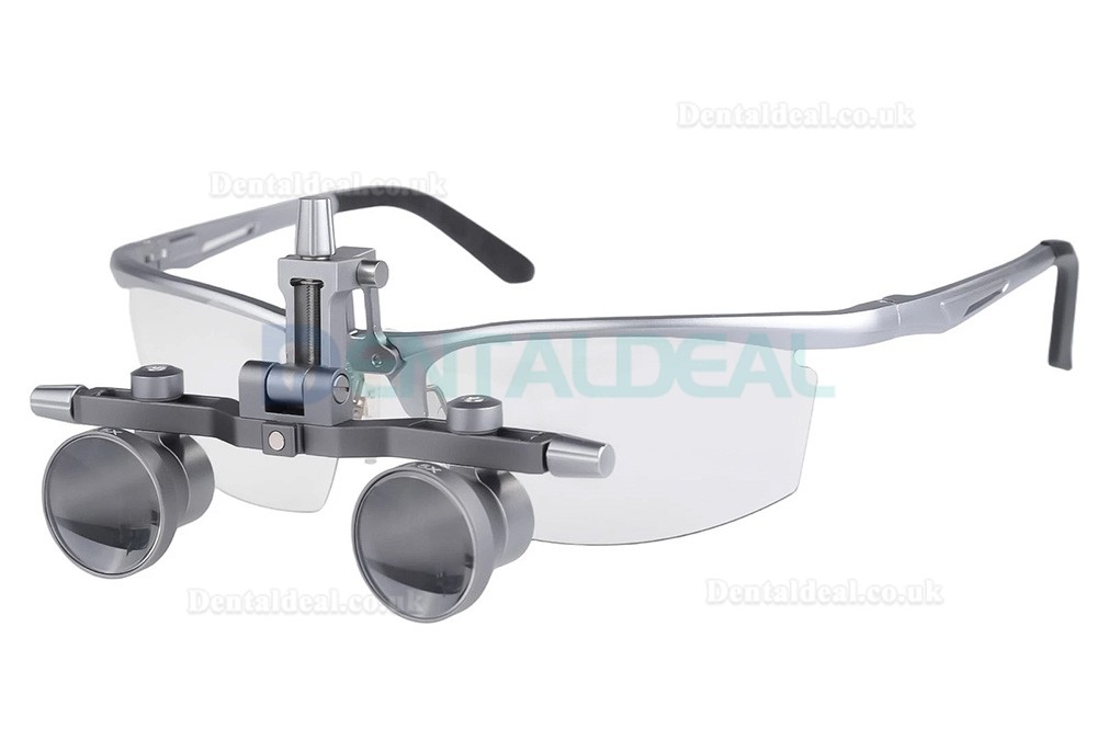 DY-118 2.5X450mm Aluminum Frame Dental Surgical Loupe Adjustable Pupil Distance