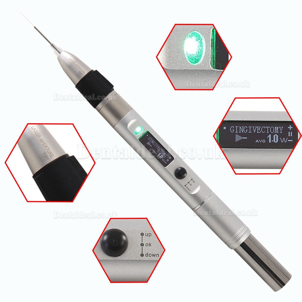 Dental Diode Laser Coreless Pen Periodontal Soft Tissue Laser Pen Dental Diode Laser Coreless Pen Periodontal Soft Tissue Laser Pen
