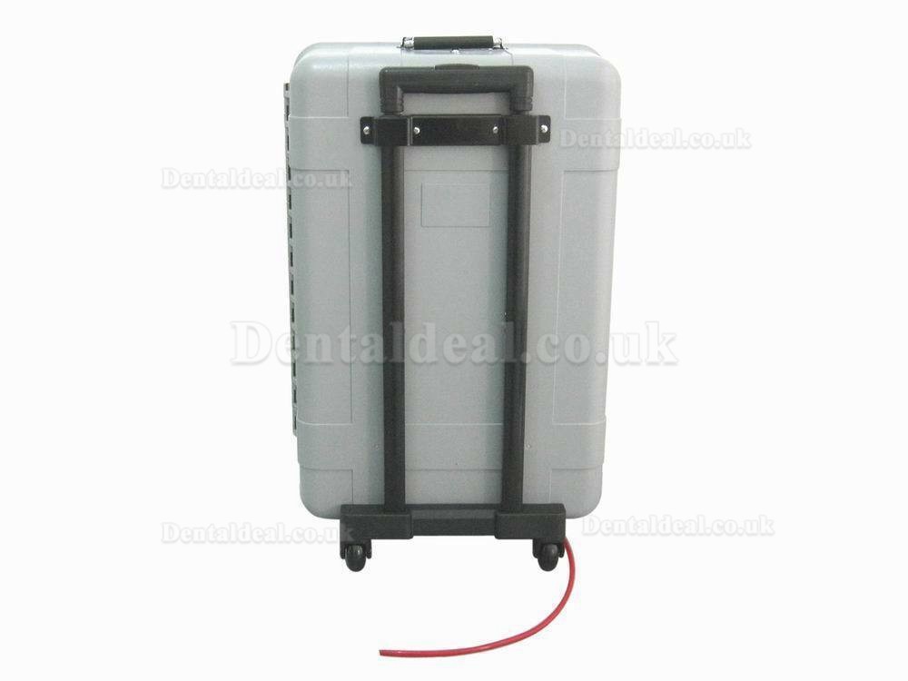 Dynamic DU892 Portable Dental Delivery Unit With Air Compressor w/ 3-way Syringe Dynamic DU892 Portable Dental Delivery Unit With Air Compressor w/ 3-way Syringe