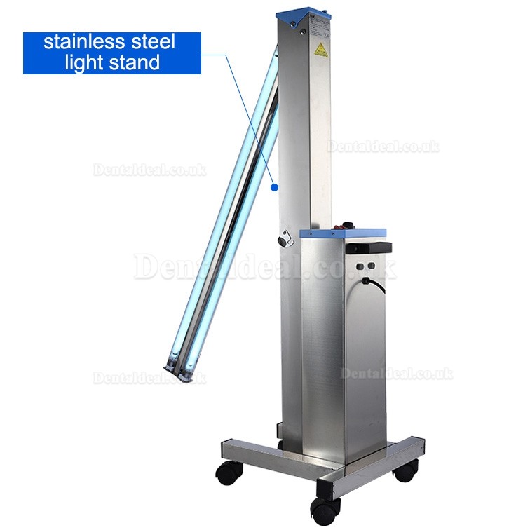 FY® 30DS Mobile UV+Ozone Disinfection Car Ultraviolet Lamp Stainless Steel Trolley Cart Unit FY® 30DS Mobile UV+Ozone Disinfection Car Ultraviolet Lamp Stainless Steel Trolley Cart Unit