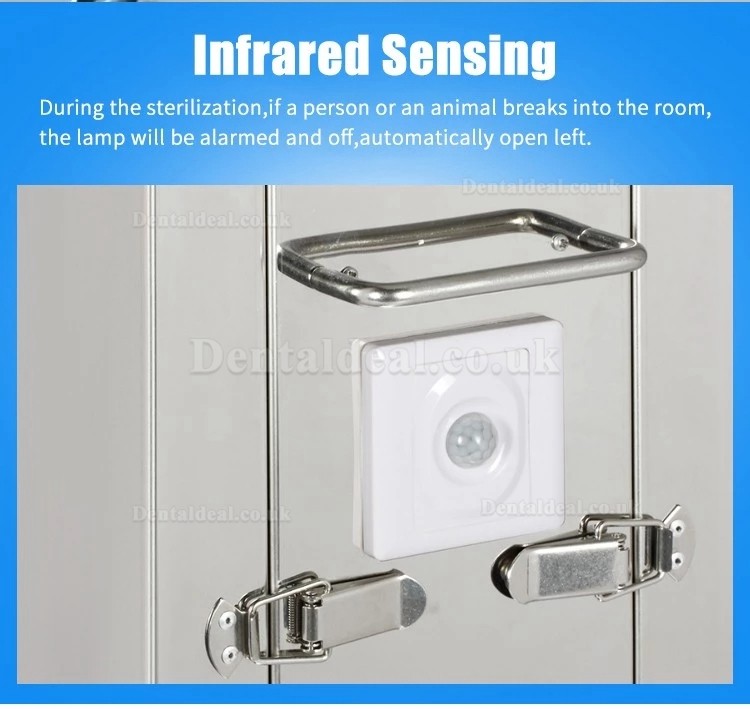 FY Mobile UV+Ozone Disinfection Lamp Stainless Steel Trolley With Infrared Sensor 120W-220W FY Mobile UV+Ozone Disinfection Lamp Stainless Steel Trolley With Infrared Sensor 120W-220W