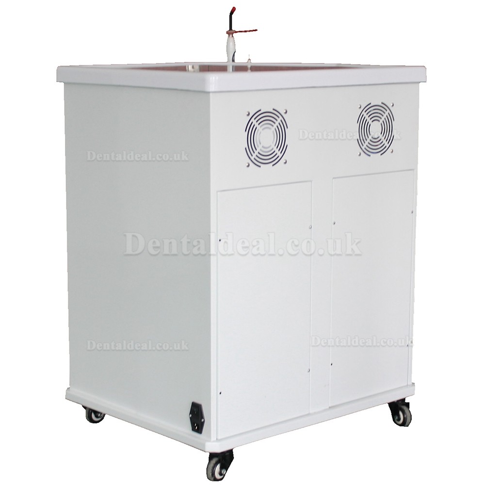 Greeloy®GU-P212 Mobile Dental Cart Unit Cabinet Delivery System with Curing Light & Scaler