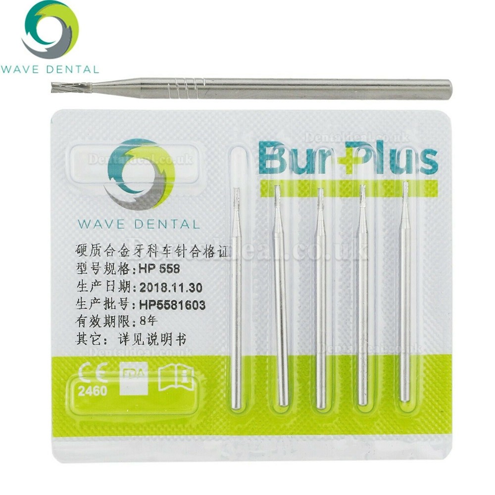 10Pcs HP 555 556 557 558 Burs Dental Carbide Straight Fissure Cross Cut Burs 10Pcs HP 555 556 557 558 Burs Dental Carbide Straight Fissure Cross Cut Burs