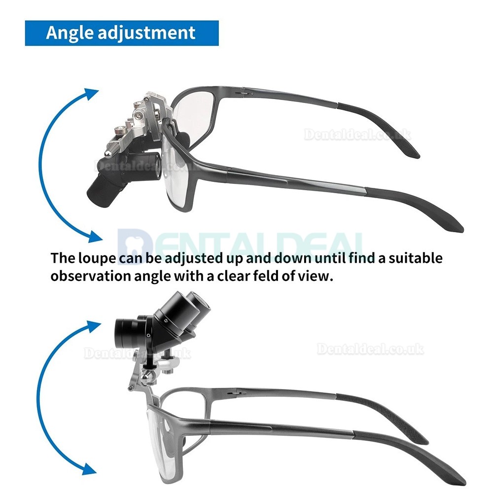 4.0X / 5.0X / 6.0X 350-450mm Ergonomic Ergo Loupe Flip-Up Dental Loupe