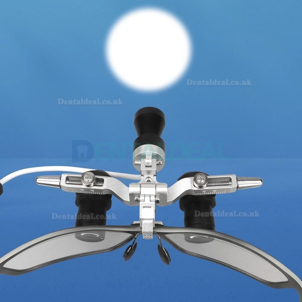 4.0X/ 5.0X /6.0X  350-450mm Flip-Up Ergonomic Dental 48° Ergo Loupe with 5W Headlight