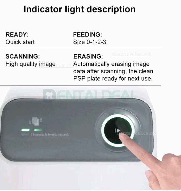 Handy IPS3 Dental Digital X-ray PSP Scanner Phosphor Plate Scanner