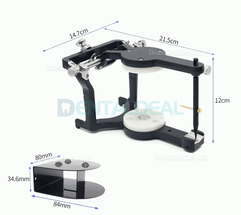 JG-240 Adjustable Dental Lab Articulator with Mounting Plates