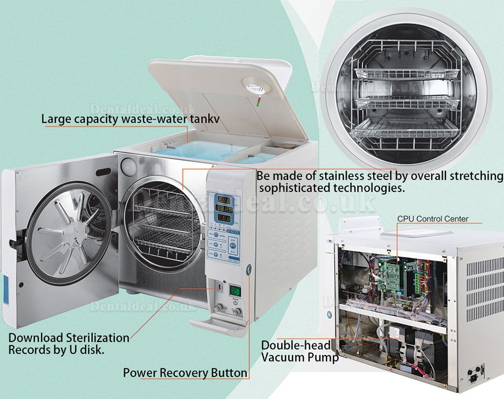 Getidy® JY Series 12-23L Medical Equipment Autoclave Sterilizer Class B Getidy® JY Series 12-23L Medical Equipment Autoclave Sterilizer Class B