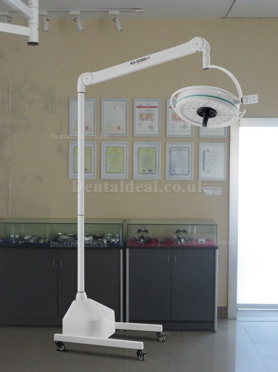 KWS KD-2036D-3 108W LED Portable Shadowless Lamp Surgical Medical Exam Light KWS KD-2036D-3 108W LED Portable Shadowless Lamp Surgical Medical Exam Light