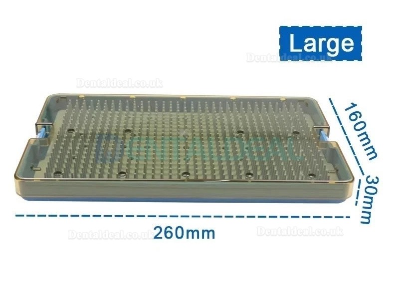 Dental Instrument Sterilization Tray Case Large Size