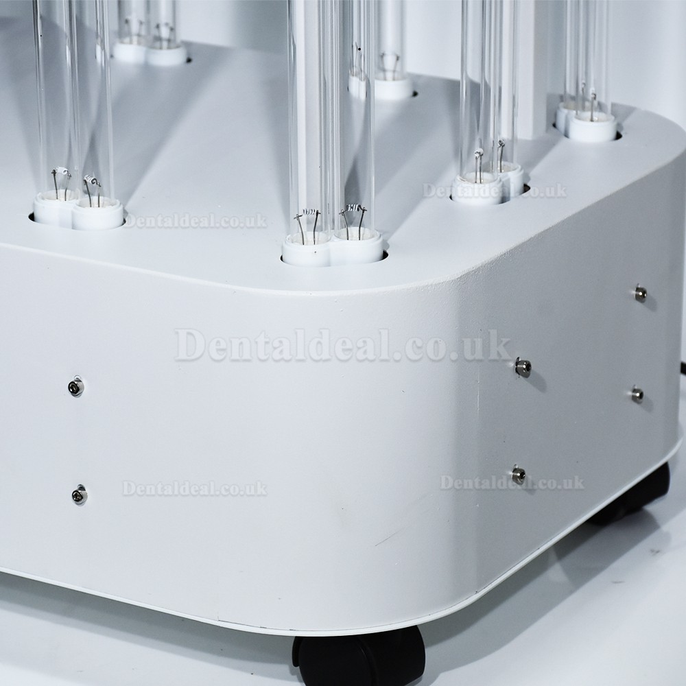 1500W Large Space UV Room Disinfection Lamp Mobile UVC Light Sterilizer for Factory Hospital